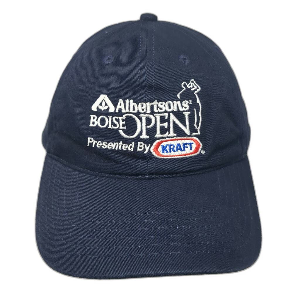 Ivory Trading Co Baseball Cap Blue One Size Albertsons Boise Open Kraft Golf Hat